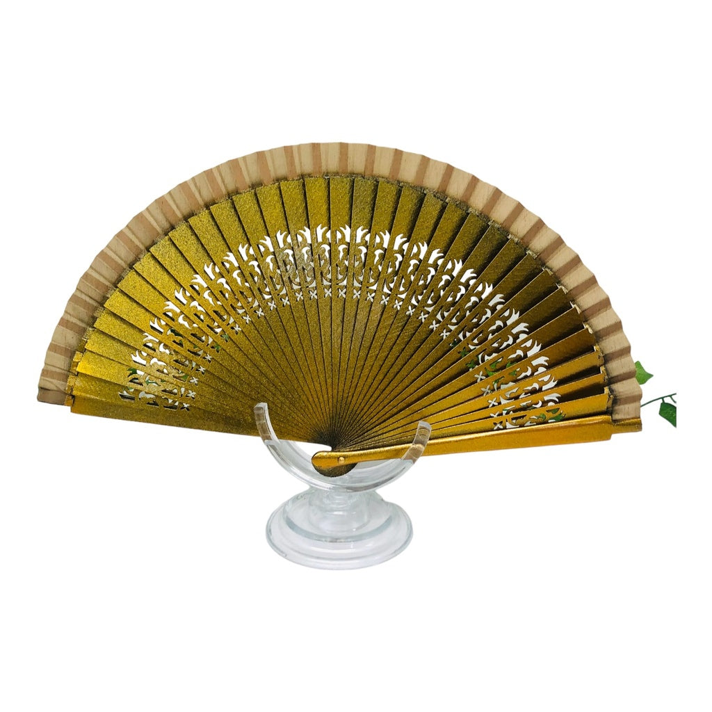 Metallic  Hand Fan