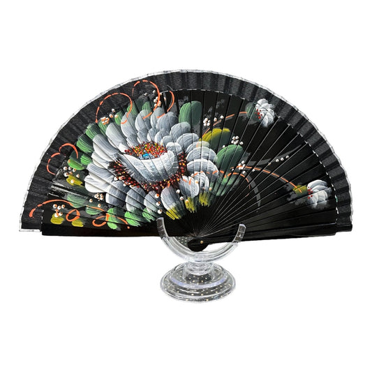 Silver Hand Fan