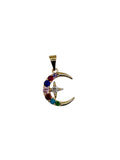 Moon Color Star Charm