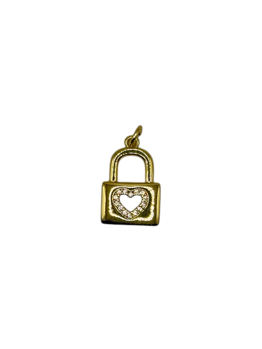 Lock Heart Charm