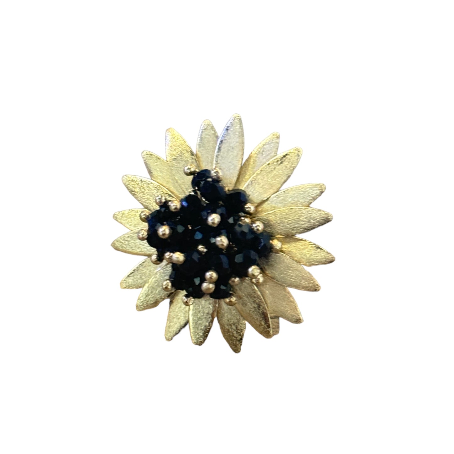 Flower Ring - Black