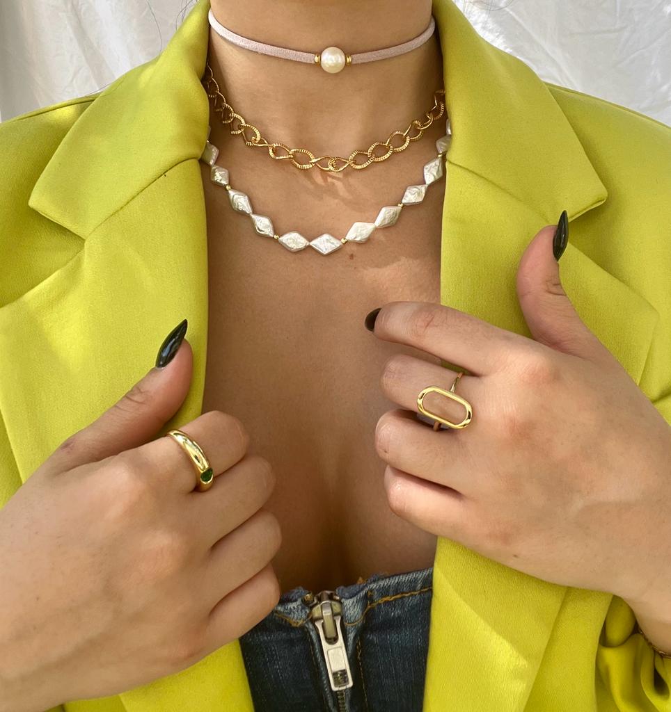 Zelie Pearl Necklace