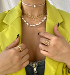 Zelie Pearl Necklace