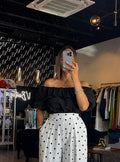 Summer Strapless Top - Black