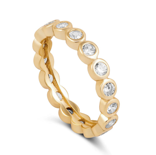 Celeste Eternity Ring - Gold